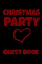 Christmas Party Guest Book