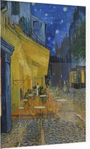 Caféterras bij nacht (place du Forum), Vincent van Gogh - Foto op Plexiglas - 60 x 80 cm