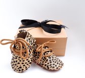 Giftbox - Animal - Mocassins - Leer - Kraamcadeau - Babyschoentjes - Babygeschenkset - Zwanger