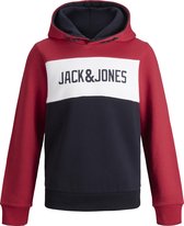 JACK&JONES JUNIOR JJELOGO Jongens T-Shirt - Maat 176