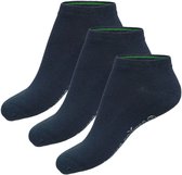 Bamboo Basics - 3-Pack Bamboe Sneakersokken – Navy - 41-46