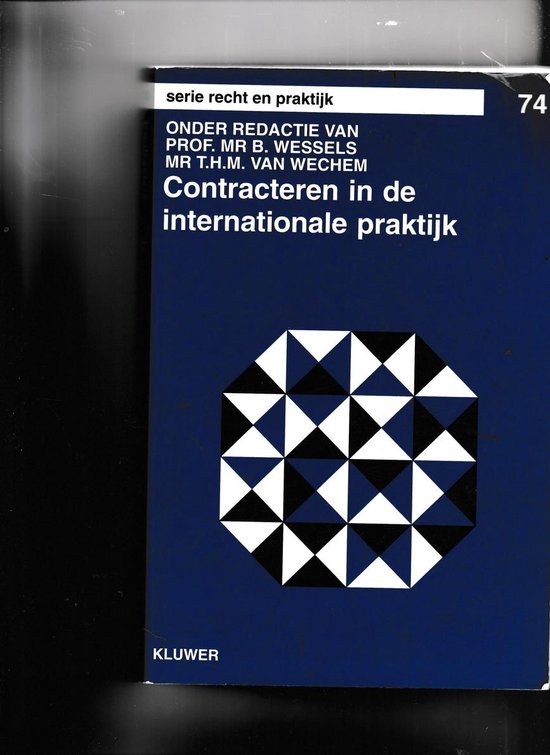Contracteren in de internationale praktijk - cover