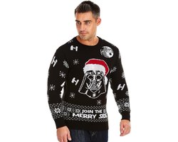Foute Kersttrui Heren - Christmas Sweater "Join the Merry Side" - Mannen Maat XXL - Kerstcadeau