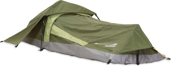 Where Tomorrow Solo Tent 220X80X50 Cm - Groen - 1 Persoons