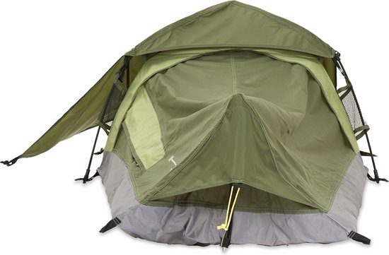 Where Tomorrow Solo Tent 220X80X50 Cm - Groen - 1 Persoons