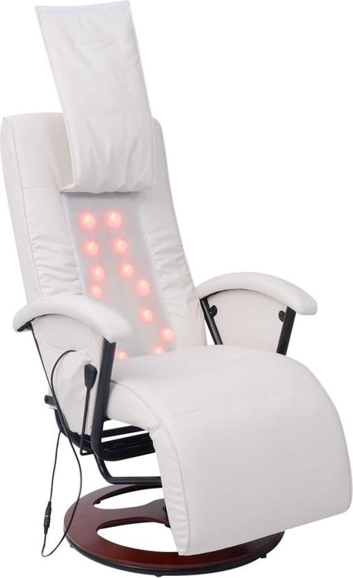 Elektrische Massage Fauteuil (Incl LW anti kras viltjes) - Loungestoel - Lounge stoel - Relax stoel - Chill stoel - Lounge Bankje – lig stoel-