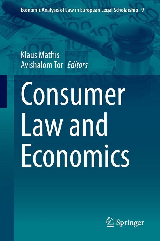 Economic Analysis of Law in European Legal Scholarship 9 - C ... - cover