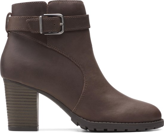 Clarks Verona Lark Dames Laarzen - Taupe - Maat 41