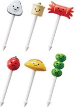 Kawaii Bento Picks - 6 pièces mignon Bento Food Picks pour Lunchbox / Bento Box - décoration
