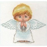Alisa Alisa Borduurpakket Engel 14x13 cm