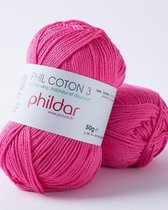 Phildar Phil Coton 3 oeillet Pack 10 x 50 gram