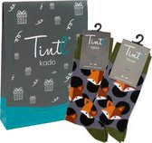 Tintl socks geschenkset unisex sokken | Twinning - Fox (maat 36-40 en 41-46)