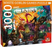 Puzzel 1000 Stukjes Volwassenen - Legpuzzel - White Goblin Games - Claim 3  - Puzzel 1000 Stukjes