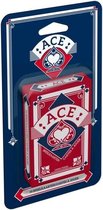 Ace Speelkaarten Franse Voorkanten Rood