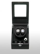 Watchwinder, Horloge opwinder, horloge winder box, horloge opbergbox voor 2 automatische horloges + 3 horloges
