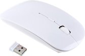 Grote Witte Draadloze Muis - 2.4 Ghz - USB - Voor PC, Laptop en Mac