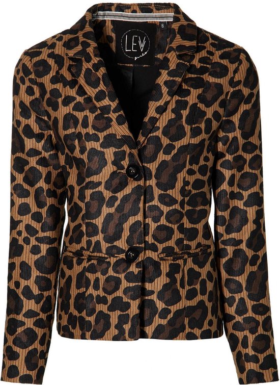 Levv girls- Kensi Leopard blazer | bol.com