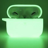 Airpods Pro Case | Airpods Pro hoesje | Case Airpods Pro | Airpods pro lichtgevend - Glow in the Dark Groen