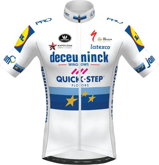 DECEUNINCK QUICK-STEP 2020 CHAMPION D'EUROPE MANCHES COURTES AERO