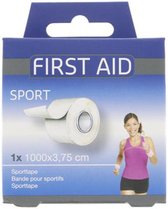 First Aid™ Sporttape 10m x 3.75 cm Wit 1 Stuk