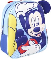 Disney - Mickey Mouse - Sac à dos fille - Sac à dos enfant - Blauw - Hauteur 31cm