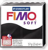 Staedtler FIMO Soft 8020 Boetseerklei 57g Zwart 1stuk(s)