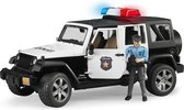 Bruder - Jeep Wrangler Unlimited Rubicon Police Vehicle with policeman (BR2526) - Multi Color