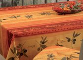 Tafelkleed anti-vlek Olivo rouge 200 x 150cm Tafellaken - Decoratieve Tafel Accessoires - Woonkamer Decoratie - Bonne et Plus®