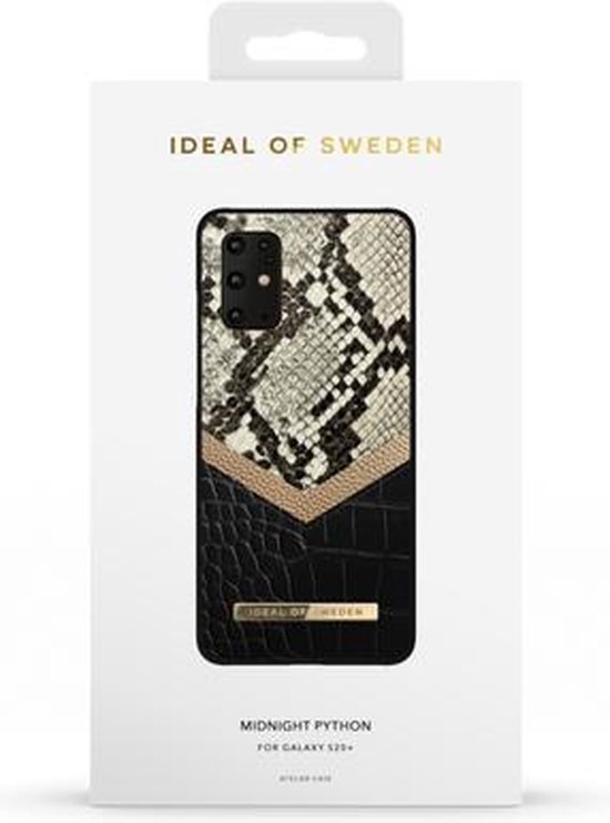 ideal of sweden fashion case atelier geschikt voor samsung galaxy s20+ midnight python