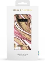 iDeal of Sweden Fashion Case voor Samsung Galaxy S10+ Cosmic Pink Swirl