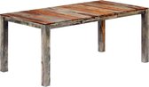 Eettafel Massief Hout 180x90  (Incl LW3D Klok)) - Dineertafel - Eet tafel - Eetkamertafel - Woonkamer tafel