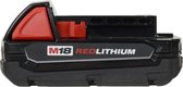 Compatibele Milwaukee M18 B2 Li-ion 2.0Ah/18V Redlithium Accu