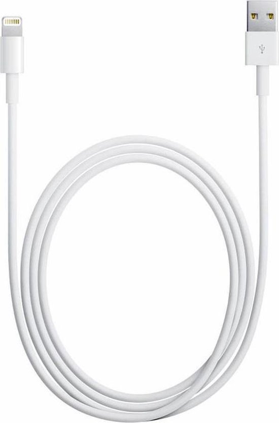 4x Iphone lader Lightning naar USB kabel voor Oplader - 1 Meter Lightning cable - Oplaadkabel voor Apple iPhone XR / XS Max / XS / 8 (Plus) / 7 / 6 + voor Apple iPad 9