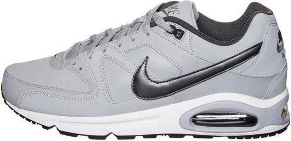 Nike Air Max Command Leather Heren Sneakers Grijs/zwart Maat 42,5 Nike Air Max Command Leather Heren Sneakers Grijs/zwart Maat 42,5