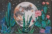 Borduurpakket KRALEN - NIGHT IN THE DESERT - ABRIS ART - 42 x 28 cm