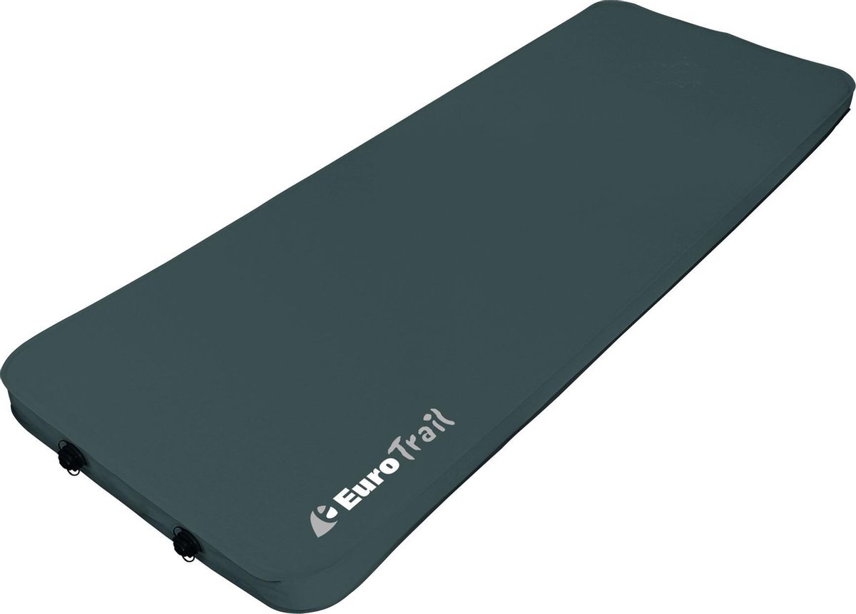Eurotrail Relax SI Comfort Matras - 200x77x10cm - Antraciet/Zwart
