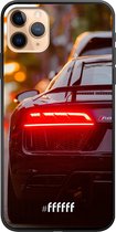 iPhone 11 Pro Max Hoesje TPU Case - Audi R8 Back #ffffff