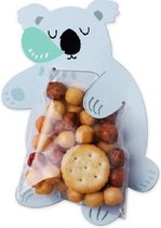 10 Blauwe Beer Uitdeelzakjes- Kinderfeestje- Feestzakjes- Snoepzakjes