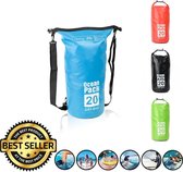 Decopatent® Waterdichte Tas - Dry bag - 20L - Ocean Pack - Dry Sack - Survival Outdoor Rugzak - Drybags - Boottas - Zeiltas -Blauw