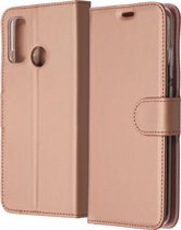 Huawei P Smart (2020) Hoesje Met Pasjeshouder - Accezz Wallet Softcase Bookcase - Roze