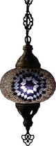 Oosterse mozaïek hanglamp (Turkse lamp) ø 16 cm paars/lila