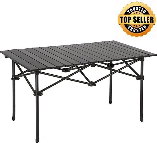 Campingtafel - kampeertafel klaptafel - 95 x x 50 cm vouwtafel - inklapbare... | bol.com
