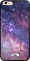 iPhone 6s Plus Hoesje TPU Case - Galaxy Stars #ffffff