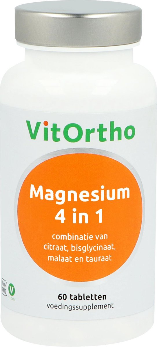 Goedkoopste VitOrtho Magnesium 4 in 1 60 Tabletten