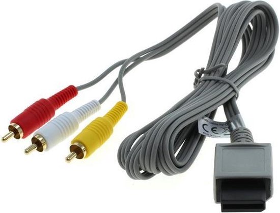 ledningsfri loyalitet To grader Videokabel compatibel met Nintendo Wii / Wii U / Wii Mini | bol.com