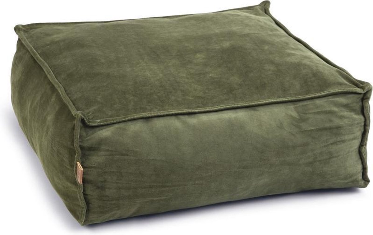 DbL Kussen - Stof - Groen - 50x50x20 cm