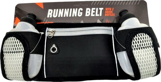 kleding Defilé Hulpeloosheid Running belt™ - Hardloopriem - Hardloop drinkflesjes - drinken tijdens het  hardlopen -... | bol.com