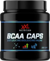 XXL Nutrition BCAA Caps - 1000mg-200 caps