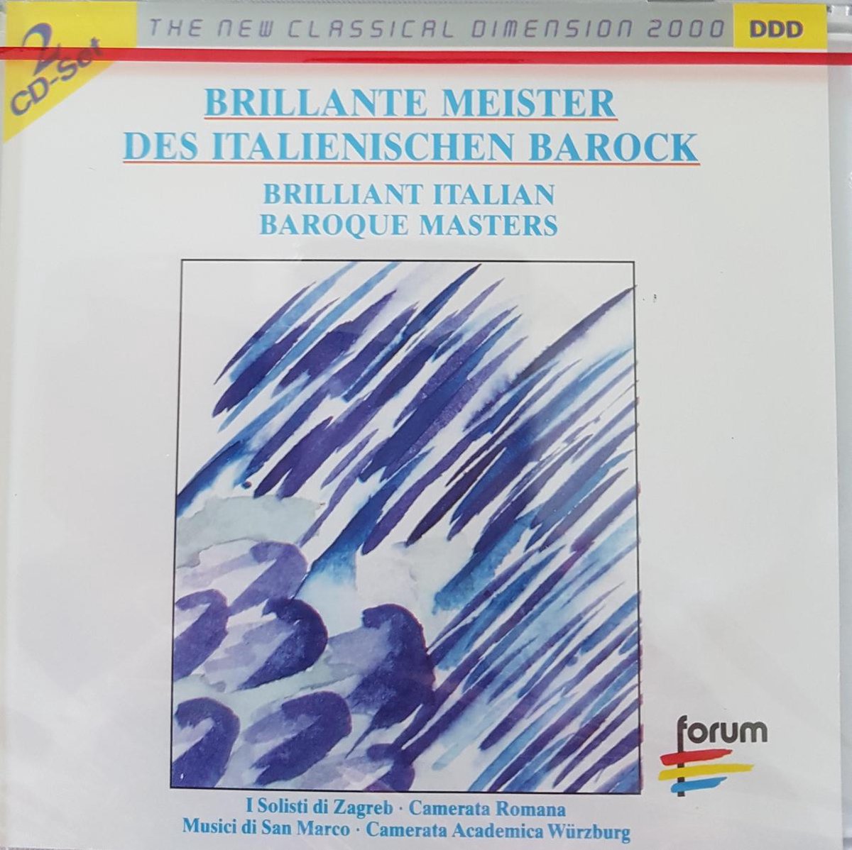 Brilliante Italian Baroque Masters - Dubbel Cd