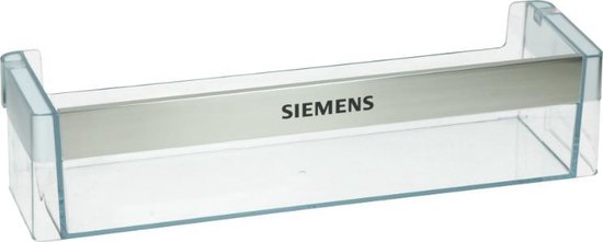 Bosch Siemens flessenrek flessenbak koelkast 440x120x100mm transparant  flessenhouder | bol.com